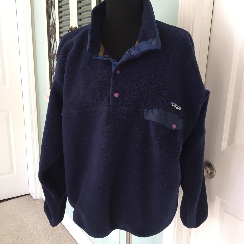Vintage Patagonia Fleece Pullover Size XL